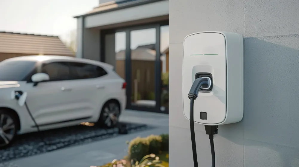 Installation de borne de recharge électrique à Rousies